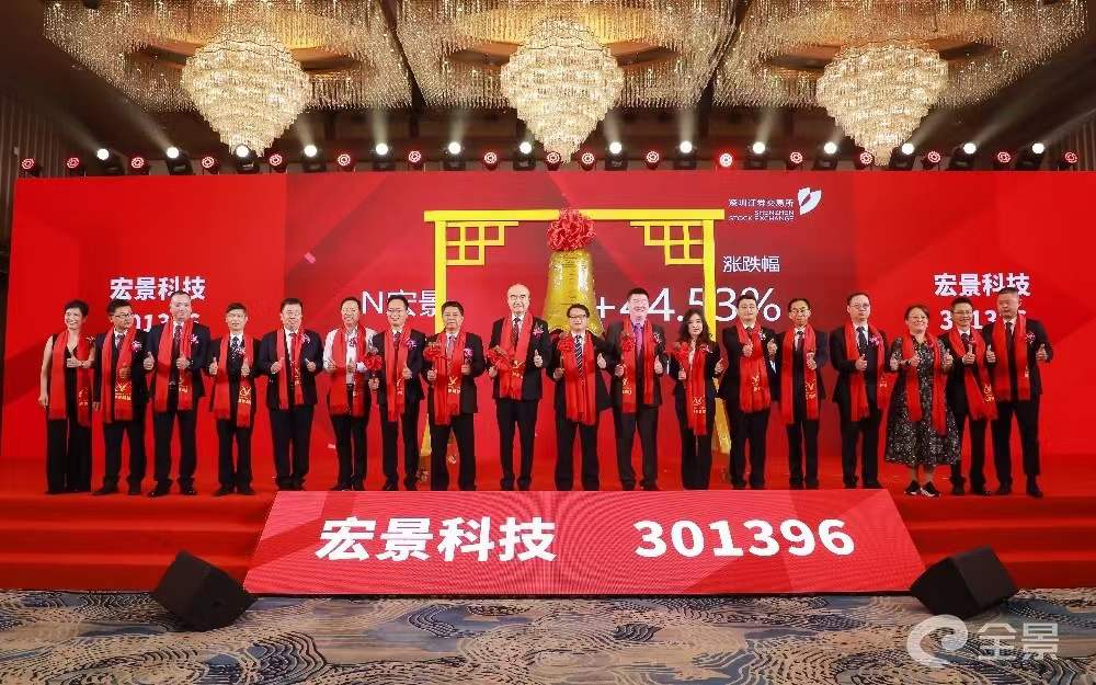 中海(hǎi)資本已投企業(yè)宏景科(kē)技(jì)成功登陸創業(yè)闆,今日(rì)挂牌交易! 中海(hǎi)資本已投企業(yè)宏景科(kē)技(jì)成功登陸創業(yè)闆,今日(rì)挂牌交易!